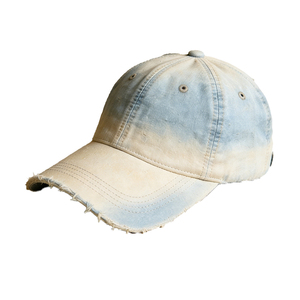 Gorra de Papá de Algodón con Bordado Desgastado, Gorra de Papá de 6 Paneles, Gorra de Papá Personalizada con Correa Ajustable, Gorra de Papá Bordada de Algodón Reciclado - Product Image 6