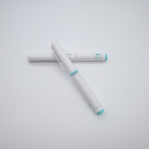 0-60IU Disposable Plastic Injection <b>Pen</b> with <b>White</b> Body Rubber Stopper for Standard 3ml Cartridge - Product Image 4