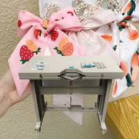 Machine de fabrication de nœuds papillon en ruban de haute qualité, petite machine à mini-nœuds en tissu satiné, machine à nœuds papillon, prix en Italie