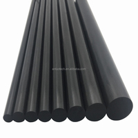 Olijvenoogst-schudstok, vierkante telescopische steel, pultruded flexibele vezel, carbon fiber, massieve oogststok, schacht.