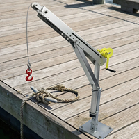 Grue portable conforme aux normes de sécurité, OEM et marque privée, pour levage de tracteurs, maintenance de moissonneuses-batteuses, élevages laitiers et levage de récipients sous pression