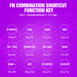 T20 104-<strong>Key</strong> Mechanical Gaming <strong>Keyboard</strong> with Luminous <strong>Lighting</strong> USB <strong>Wired</strong> Russian <strong>Floating</strong> for Desktop Use - Product Image 6