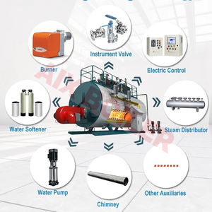 Chaudière à eau chaude à tubes de fumée WNS haute puissance, au gaz ou au mazout, solution de chauffage pour bâtiments - Offre Spéciale - Product Image 6