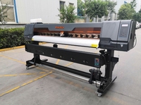 Imprimante à jet d'encre éco-solvant de qualité supérieure F1080 i3200 1.3m/1.6m/1.8m traceur de tête en vinyle nouvelle imprimante numérique de qualité automatique