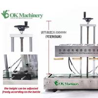 Haute Vitesse Automatique En Acier Inoxydable Bocal En Verre Bouteille En Plastique Lèvre Induction Scellant Feuille D'aluminium Machine De Scellage