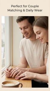 Anelli Classici per Coppie <span class=keywords><strong>in</strong></span> <span class=keywords><strong>Acciaio</strong></span> <span class=keywords><strong>Chirurgico</strong></span> da 2mm, Finitura a Specchio, <span class=keywords><strong>Fedi</strong></span> Coreane Abbinabili per Uomo e Donna, Direttamente dalla Fabbrica - Product Image 6