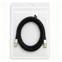 Câble d'extension de données USB 3.0 en cuivre mâle-mâle double tête pour boîtier de disque dur mobile, chargeur et refroidisseur d'ordinateur portable