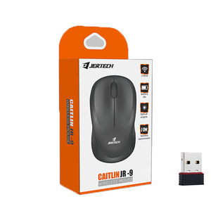 Souris sans fil JERTECH JR9 JR10 <span class=keywords><strong>JR11</strong></span> JR12, fabrication en usine, vente en gros, récepteur USB 1200 DPI, échantillon de bureau, 2,4 G - Product Image 5