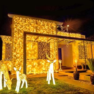 NUEVAS Luces de Cortina para Interiores y Exteriores de 3x3 m, Decoraciones Navideñas, Guirnalda de Luces LED, 300 LED, Guirnalda de Luces para Ventana - Product Image 6