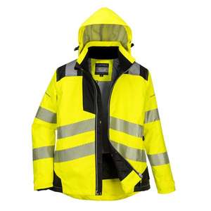 PORTWEST - PW382YBRXXL PW3 Veste d'hiver haute visibilité jaune/noir pour femme-EAN 5036108339129 WORK JACKETS - Product Image 1