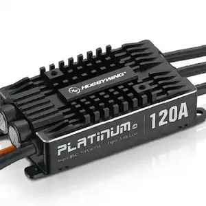 طائرة هليكوبتر بدون طيار من Hobbywing طراز Platinum Pro بقوة 120 أمبير V4 3-6S 8 فولت 10 أمبير Lipo BEC تشحن في اجهزة التحكم عن بعد لا تحتاج إلى فرشاة على القالب