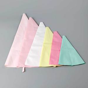 Sacs à douille en tissu réutilisables, forme triangulaire, 2 pièces, outils de décoration de gâteaux - Product Image 3