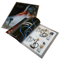 Impression de catalogues en gros gratuits, catalogue personnalisé complet, brochure brillante, livret pliable, magazine personnalisé, manuels de produits