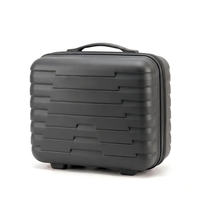 Valise miniature incassable en PP, coque rigide de qualité supérieure, trousse de toilette de luxe, sac cosmétique léger, organiseur de maquillage de voyage, unisexe