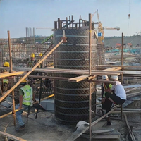 Contreplaqué peuplier filmé haute résistance réutilisable 18mm 21mm avec colle WBP pour coffrage de colonnes circulaires pour la construction en béton