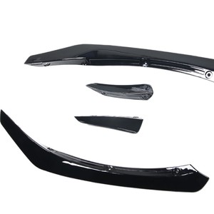 Kit de canards de pare-chocs avant Mercedes-Benz CLA-Class ABS 8 pièces W117 2016-2019 - Product Image 3