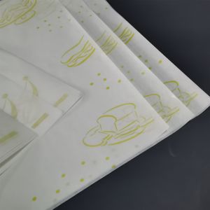 Customized Printed White Kraft <b>Wrapping</b> <b>Paper</b> Food Grade Recyclable for Sandwich & Bread - Product Image 3