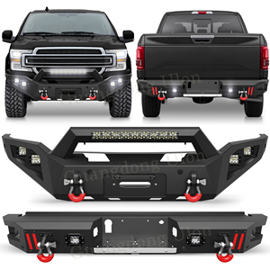 Ulon Sản phẩm mới nhà máy giá phù hợp với f-ord F150 2018 2019 2020 phía trước và phía sau Bumper offroad phụ kiện Pickup Truck Bumper - Product Image 1