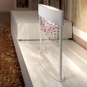 <strong>Italian</strong> Style Modern Floor <strong>Lamp</strong> Light Luxury Classical Style Modern Crystal Table <strong>Lamps</strong> for Living Room Dining Room Bedroom - Product Image 5