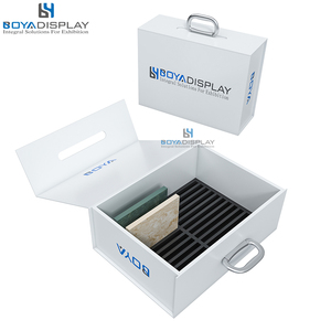 Tùy Chỉnh Gạch Men Đá Cẩm Thạch Thạch Thạch Anh Granite Mẫu Trường Hợp Hiển Thị Các Tông Hộp Cuốn Sách - Product Image 1