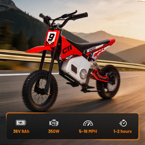 KerryYoo C11 36V 350W Elektrische Dirtbike voor Kinderen 8-14 jaar, tot 26 km/u Elektrische Motorfiets, Kinder Dirtbike - Product Image 2