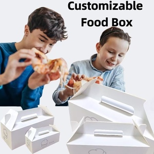 Caja de Donuts de Chocolate con Impresión Personalizada, Cajas <span class=keywords><strong>Para</strong></span> Pastel, Pastelería, Panadería, Embalaje, Caja de Papel Kraft <span class=keywords><strong>para</strong></span> Llevar, Cajas de Donuts, Logotipo de Comida - Product Image 4