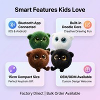 Jouet de chat en peluche interactif intelligent pour l'apprentissage des enfants