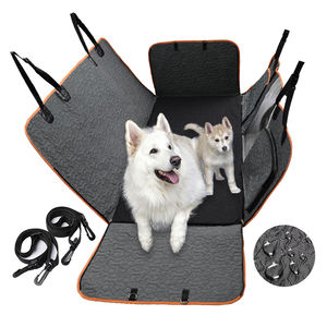 نمط مخصص غطاء مقعد سيارة الحيوانات الأليفة مع قماش المقعد الخلفي موسع شاحنة سيارة رياضية التخييم أرجوحة فراش للقطط والكلاب أثناء السفر - Product Image 6