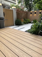 Planches de terrasse en composite WPC EVERWALL Premium, imperméables, résistantes aux UV, pour l'aménagement extérieur et les jardins