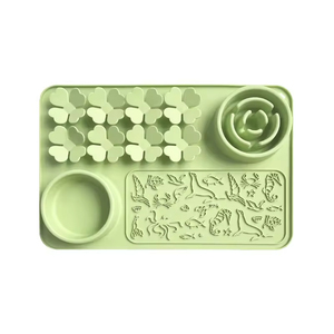 Food Grade Silicone Dog Bowl Slow Feeder <b>Mat</b> Pets Licking Pad for Dogs & <b>Cats</b> Premium Pet Lick <b>Mat</b> - Product Image 6