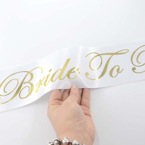 Cô Dâu Tắm Hen Đảng Wedding Bachelorette Sash Cô Dâu Bộ Lạc Sash Cô Dâu Để Được Sash - Product Image 3
