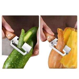 Coupe-légumes <span class=keywords><strong>manuel</strong></span> multifonctionnel en acier inoxydable à lame épaissie pour pommes <span class=keywords><strong>de</strong></span> <span class=keywords><strong>terre</strong></span>, melons d'hiver et laitues - Product Image 5