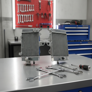 Radiador de Aluminio para <span class=keywords><strong>Honda</strong></span> <span class=keywords><strong>Transalp</strong></span> <span class=keywords><strong>600</strong></span> XL600V <span class=keywords><strong>XL</strong></span> 600V 1987-1999 - Product Image 1