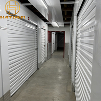 Portes à enroulement manuelles en acier galvanisé, idéales pour entrepôts, portes de sécurité durables, portes à enroulement industrielles - Vente chaude