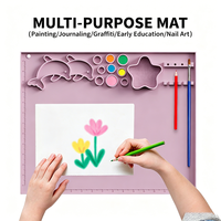 Tablette de dessin magique pour enfants de haute qualité et longue durée de vie, tapis de dessin en silicone, jouets de dessin pour étudiants en ingénierie