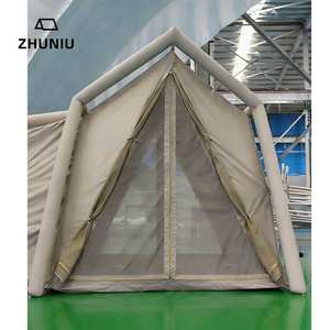 خيمة تخييم هوائية عالية الجودة من المصنع، مصنوعة من قماش أكسفورد، خيمة فاخرة قابلة للنفخ للاستخدام العائلي في التخييم الخارجي - Product Image 4