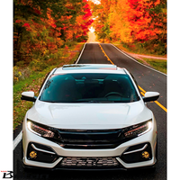 Kit de Carrocería Estilo SI 2020 en Oferta, Material PP ABS, Parachoques para HONDA CIVIC 2016-2022
