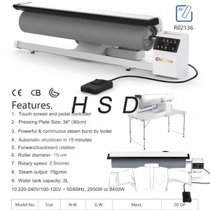 Machine à repasser à vapeur rotative pour <span class=keywords><strong>draps</strong></span>, idéale pour les blanchisseries commerciales - Product Image 5