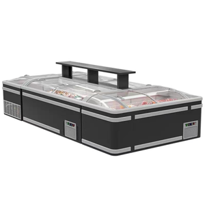 Meilleure vente grande capacité classique combinaison île armoire faible consommation d'énergie viande alimentaire affichage congélateur - Product Image 2