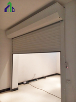 Volets roulants électriques isolés en alliage d'aluminium pour fenêtres Pare-soleil automatique pour fenêtre extérieure avec moteur tubulaire