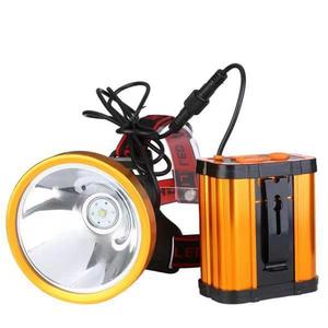 Lampe frontale LED rechargeable P90 super lumineuse 12V à courant constant <span class=keywords><strong>pour</strong></span> <span class=keywords><strong>la</strong></span> <span class=keywords><strong>pêche</strong></span> nocturne, conception de batterie séparée montée sur <span class=keywords><strong>la</strong></span> tête - Product Image 4