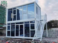 Maison préfabriquée moderne en kit, maisons préfabriquées, maison conteneur préfabriquée