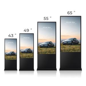 Équipement publicitaire, écran LCD sur pied de taille personnalisée, écran tactile animé pour centre commercial, kiosque d'affichage numérique - Product Image 1