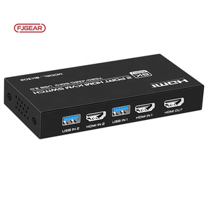 Fjgear Nhà Máy Bán Buôn Một Thứ Hai Chuyển Đổi UHD 7680*4320/60Hz 8K Ultra HD USB 3.0 <span class=keywords><strong>KVM</strong></span> Chuyển Đổi <span class=keywords><strong>2</strong></span> Cổng HDMI <span class=keywords><strong>KVM</strong></span> Chuyển Đổi <span class=keywords><strong>2</strong></span> Cổng N - Product Image 2