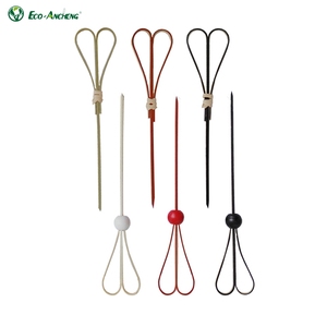Aperitivos de cóctel de Color de bambú natural, bocadillo, sándwich, comida para dedos, <span class=keywords><strong>tapas</strong></span>, pincho de nudo de corazón de fruta para uso decorativo - Product Image 6