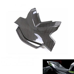 ฝาครอบที่นั่งตรงกลางคาร์บอนไฟเบอร์แห้ง100% 3K สำหรับ Kawasaki ZX-10R 2021 + แผงที่นั่งตรงกลางของรถจักรยานยนต์ - Product Image 1
