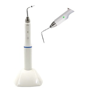 Stylo chauffant dentaire en métal, système d'obturation électrique sans fil pour gutta-percha, stylo chauffant endodontique avec 2 pointes chauffantes - Product Image 3