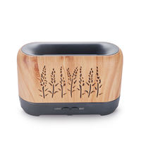 Diffuseur d'huiles essentielles portable 200 ml avec lumière LED 3D effet flamme, garantie 1 an, pour usage domestique