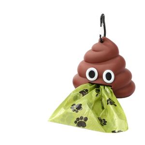 Ramasse-crottes biodégradable écologique pour chiens, distributeur pour petits animaux, fournitures de nettoyage pour animaux de compagnie, anti-odeur, en silicone et plastique résistant - Product Image 2