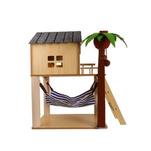 Dừa hình Cây mèo Giường mèo cây nhà cho mèo trong nhà đa chức năng tổ mèo tháp căn hộ đậu gãi bài viết - Product Image 4